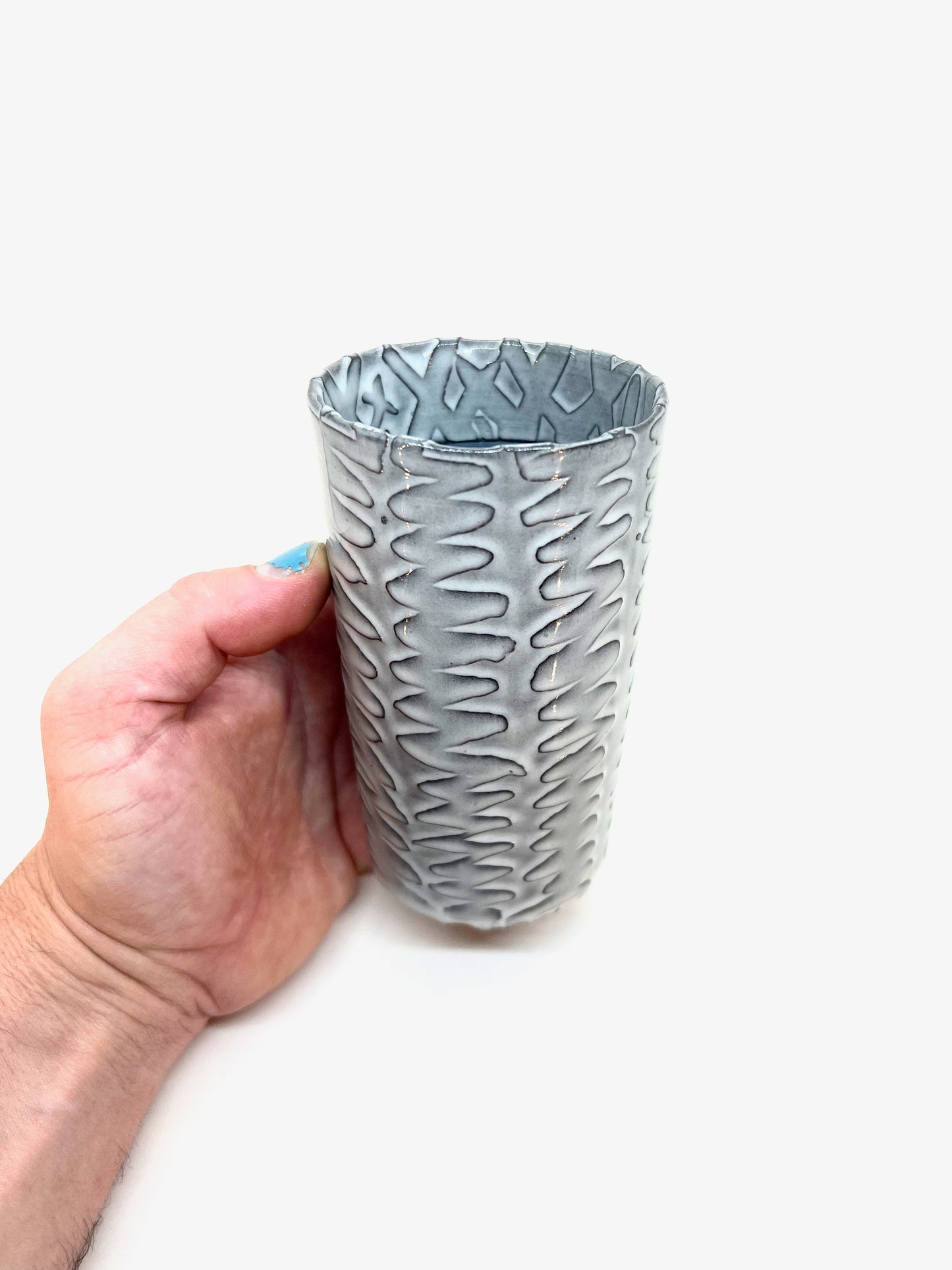 WATER CARVED TUMBLER 06
