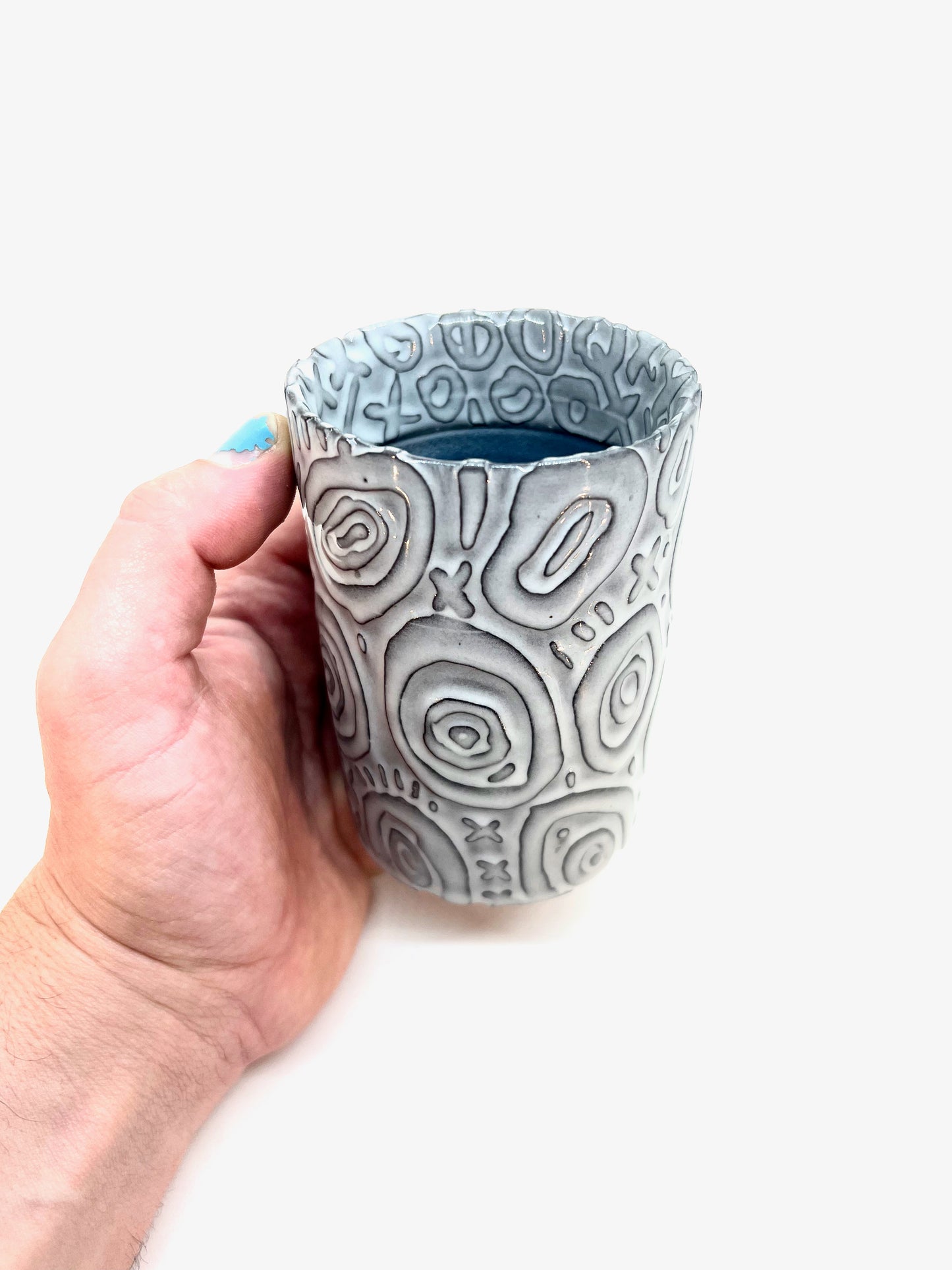 WATER CARVED TUMBLER 07